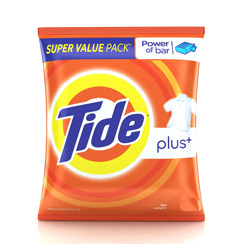 Tide Plus+ Detergent Powder 500gm